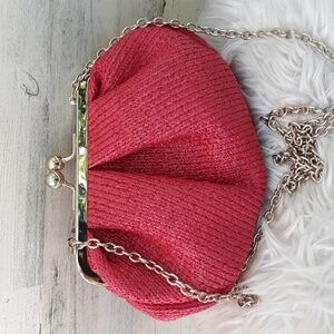 NWOT ANN TAYLOR STRAW SHOULDER/CROSSBODY BAG